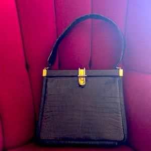 Vintage Dofan Crocodile Purse